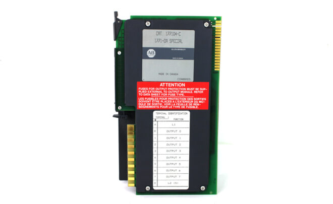 Allen Bradley 1771-OA / 177104-C AC Output Module, 120V - Image 2