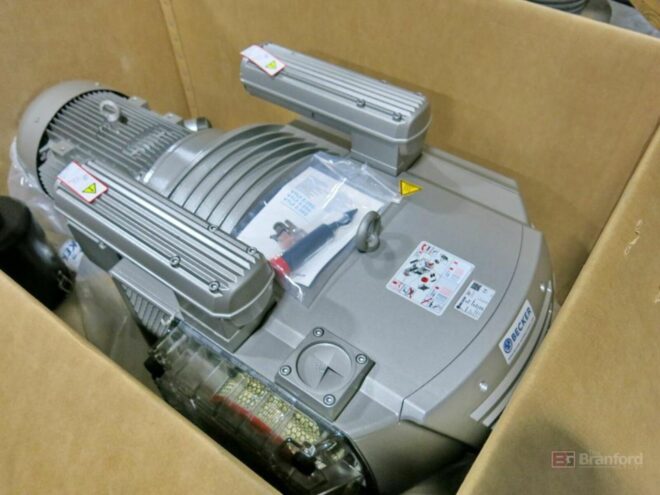 Becker VTLF2.250/0-79 Oil-Less Rotary Vane Vacuum Pump NEW - Image 2
