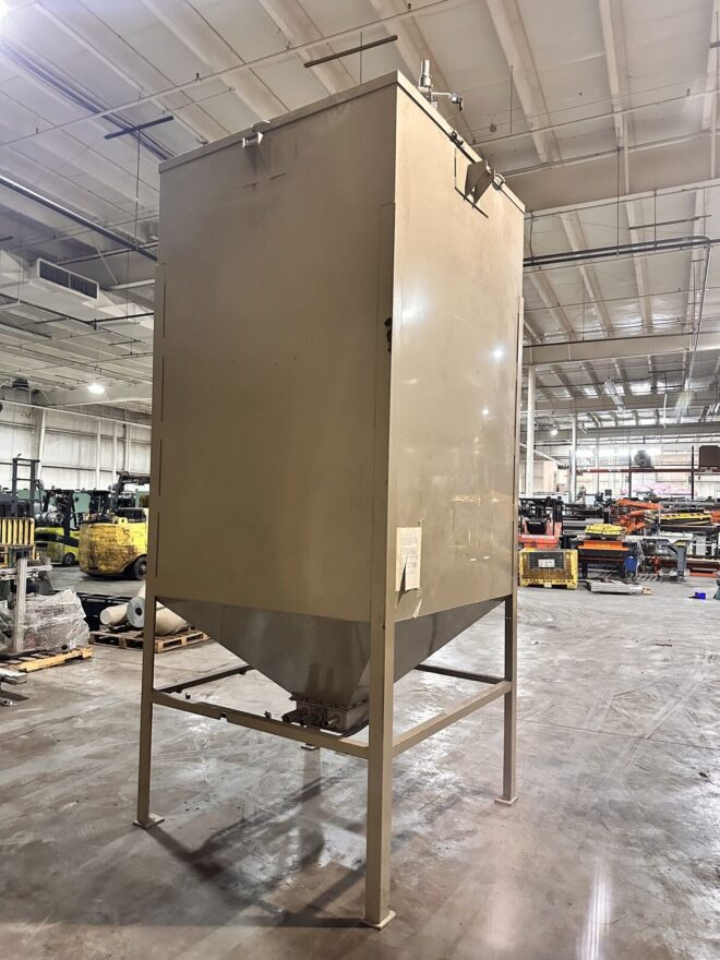 Conair 200 Cu/Ft Surge Bin with Vacuum Loader Hopper - Image 2