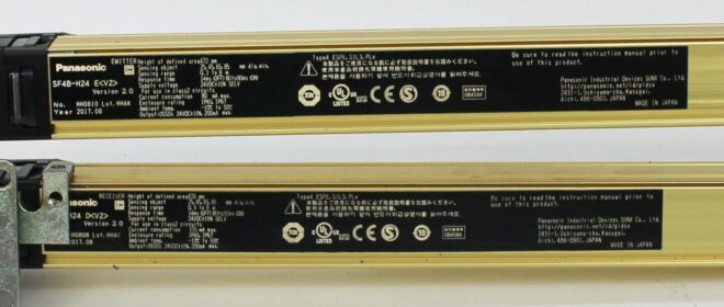 Panasonic SF4B-H24 V2 Emitter & Receiver Light Curtain - Image 3