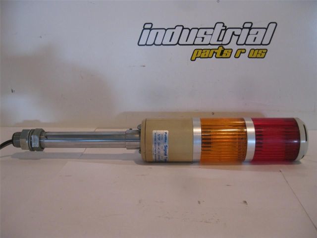 Patlite STP Signal Tower Red/Amber 24 VAC/VDC, Bulb is 30V 10W