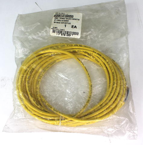 Brad Harrison 403001A10M050 Nano-Change Molded Connector Cable New