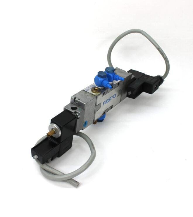 Festo MFH-5/3-G-1/8-B Pneumatic Solenoid Valve, 0.3-1 MPa