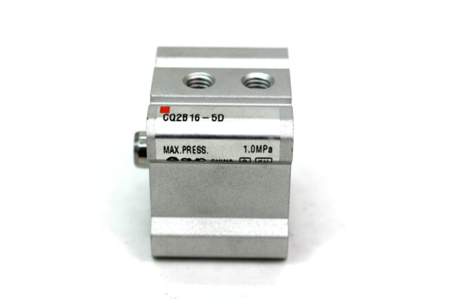 SMC CQ2B16-5D Compact Pneumatic Cylinder, 16mm Bore, 5mm Stroke - Image 2