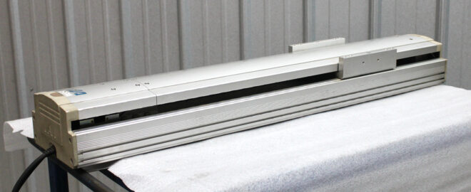IAI ISPA-WXM-I-600-10-600-T2-M-B-L Ball Screw Linear Actuator, 33 1/8" Travel