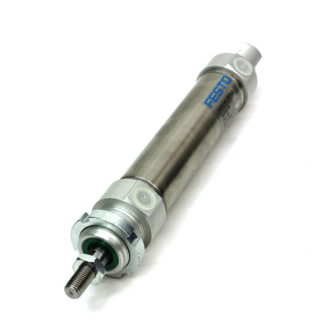Festo DSNU-32-100-P-A Pneumatic Round Body Cylinder, 32mm Bore, 100mm Stroke