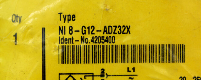 Turck Ni8-G12-ADZ32X 4205400 Inductive Proximity Sensor, NEW - Image 2