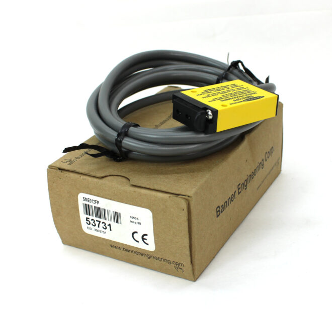 Banner SME312FP Mini-Beam Fiber Optic Sensor, 10-30VDC