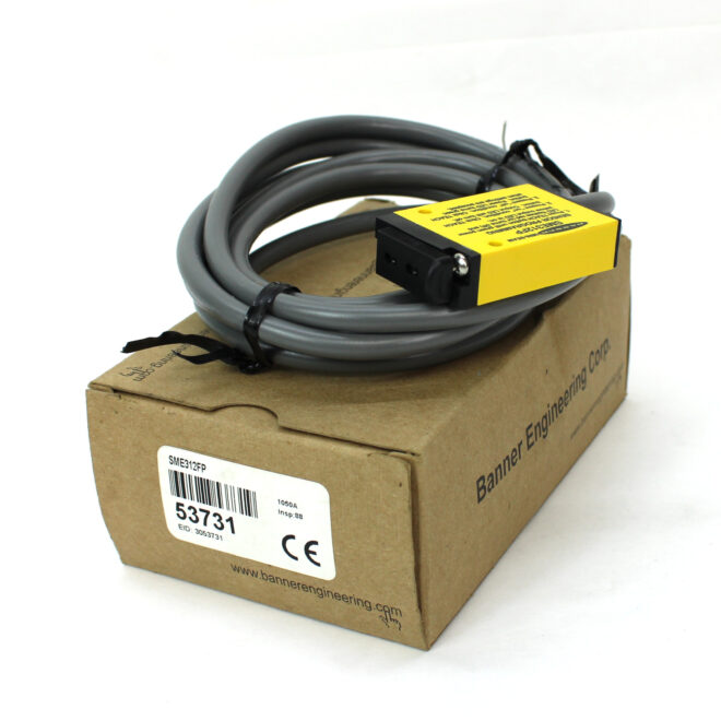 Banner SME312FP Mini-Beam Fiber Optic Sensor, 10-30VDC