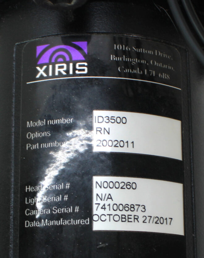 Xiris ID-3500 Code Verification Camera - Image 5