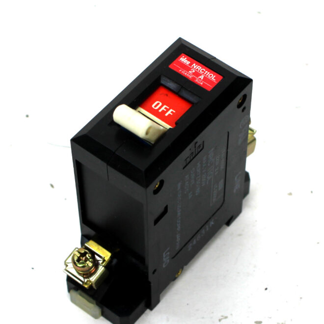 IDEC NRC11OL Circuit Protector, 2 Amps