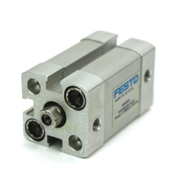 Festo ADN-16-15-I-P-A Pneumatic Compact Cylinder, 16mm Bore, 15mm Stroke