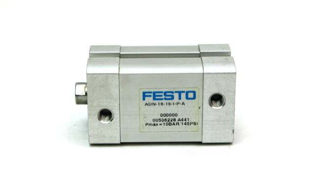 Festo ADN-16-15-I-P-A Pneumatic Compact Cylinder, 16mm Bore, 15mm Stroke - Image 2