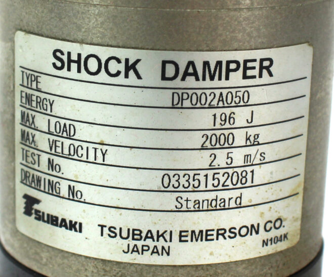 Subaki DP002A050 Shock Damper - Image 5