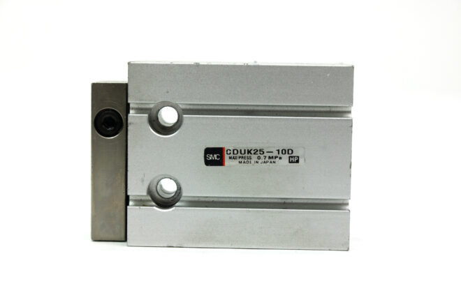 SMC CDUK25-10D Pneumatic Free Mount Cylinder, 25mm Bore, 10mm Stroke - Image 2