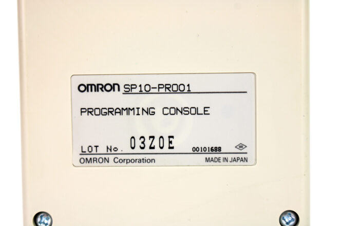 Omron SP10-PRO01 Hand-Held PLC Programming Console - Image 4