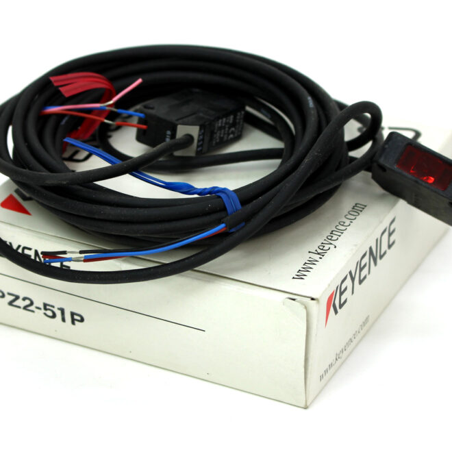 Keyence PZ2-51P Photoelectric Transmitter and Receiver Set, NEW