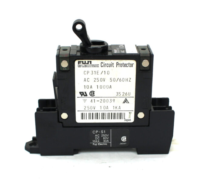 Fuji Electric CP 31E/10 Circuit Breaker 250V 10A