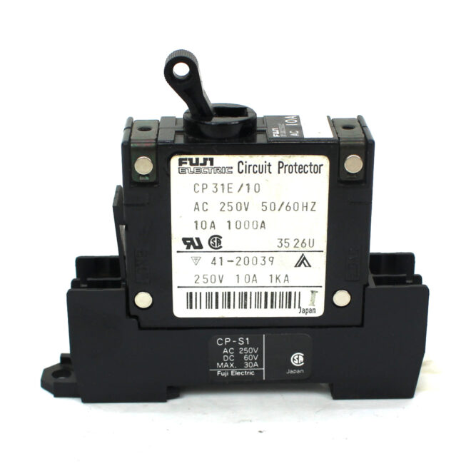 Fuji Electric CP 31E/10 Circuit Breaker 250V 10A