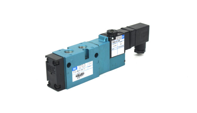 Mac Valves 812C-PM-611JB-112 Solenoid Valve w/ Pilot Valve, NEW