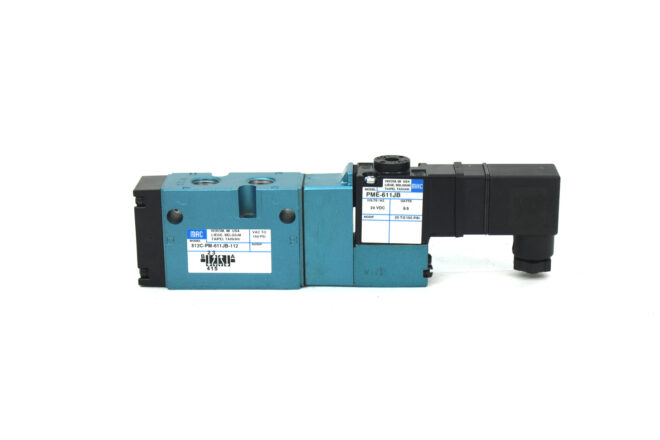 Mac Valves 812C-PM-611JB-112 Solenoid Valve w/ Pilot Valve, NEW - Image 2