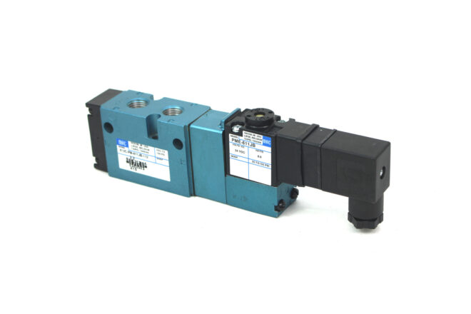 Mac Valves 812C-PM-611JB-112 Solenoid Valve w/ Pilot Valve, NEW - Image 3