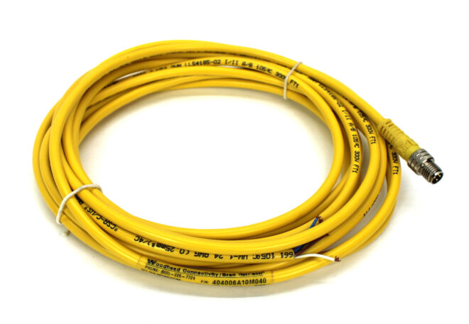 Woodhead 404006A10M040 Nano-Change Molded Connector Male Straight Coupler Plug - Image 4
