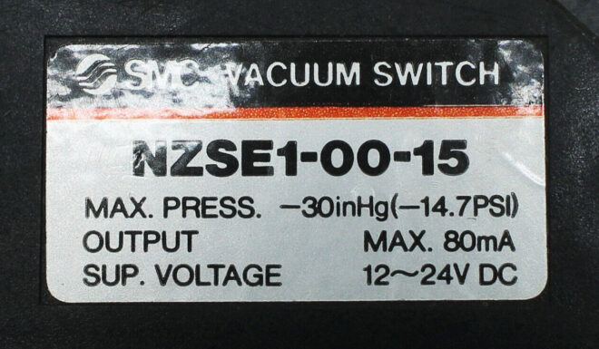 SMC NZSE1-00-15 Vacuum Switch 12-24V DC - Image 5