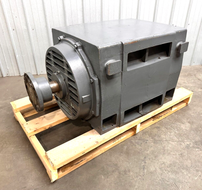 GE 200Hp Motor 710 RPM 509LL Frame 460V DP 3 3/8" Shaft SK509AW528