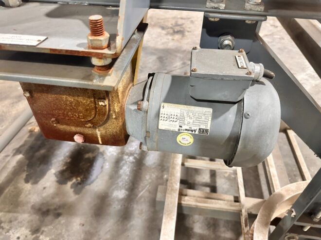60" Wide x 72" Long Pallet Conveyor Chain Driven Powered Roller Conveyor 3/4Hp - Image 4