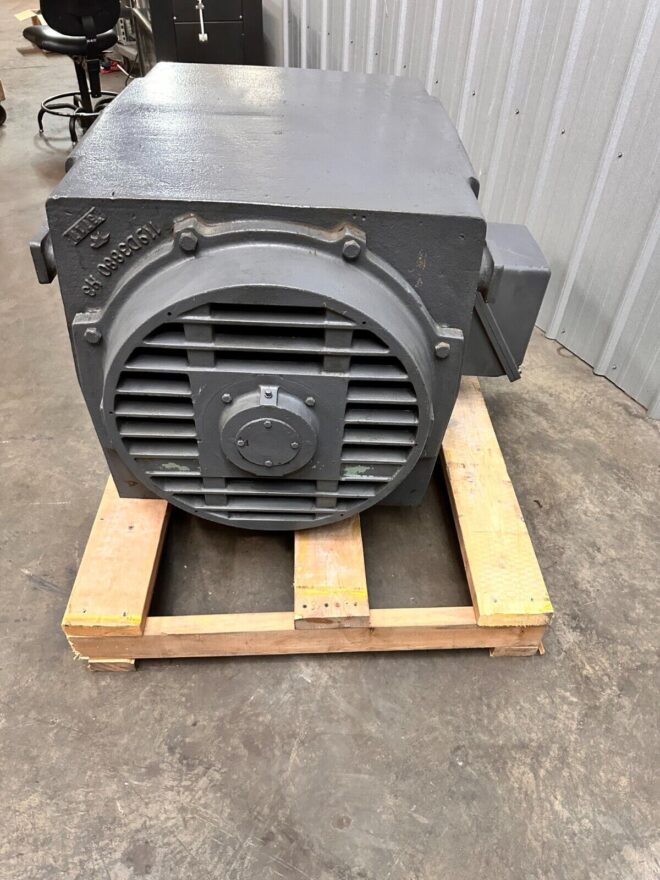 GE 200Hp Motor 710 RPM 509LL Frame 460V DP 3 3/8" Shaft SK509AW528 - Image 5