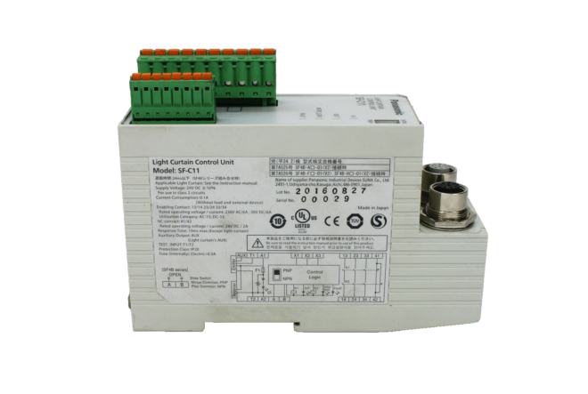 Panasonic SF-C11 Light Curtain Control Unit - Image 3