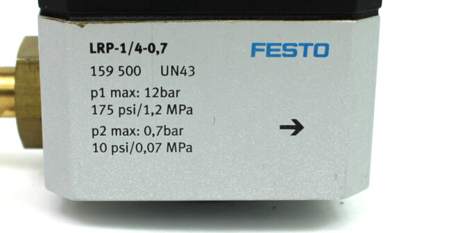 Festo LRP-1/4-0,7 Precision Pressure Regulator - Image 5