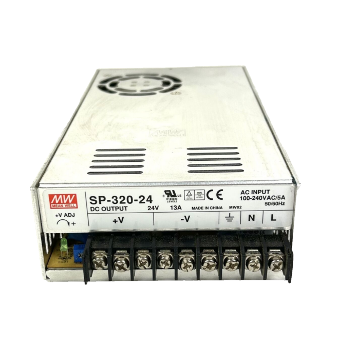 Mean Well SP-320-24 Power Supply, 100-240VAC
