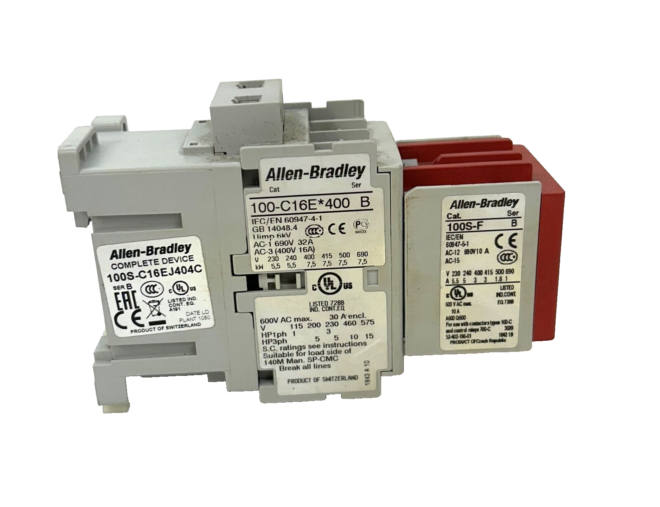 Allen Bradley 100S-C16EJ404C Safety Contactor, Ser.B - Image 4